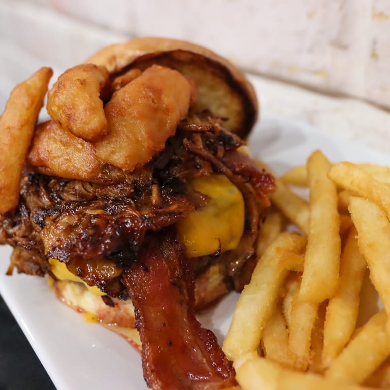Indulge in Our Smokehouse Burger