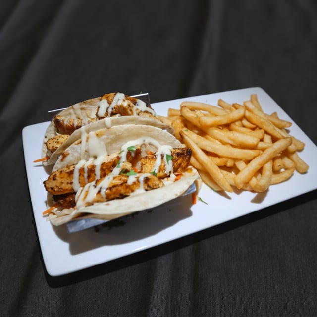 Snapper Tacos.